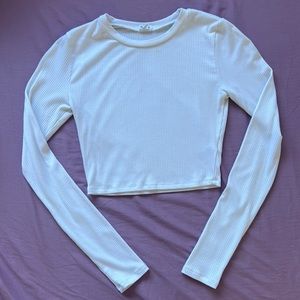 Garage Kimmy Long Sleeve Crewneck Top